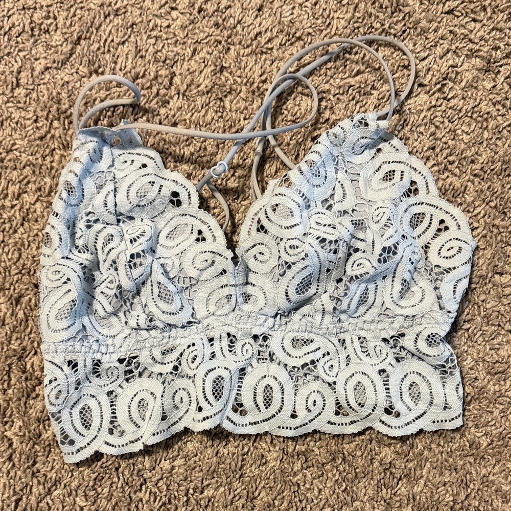 Victoria's Secret Lace Camisole - Light Gray